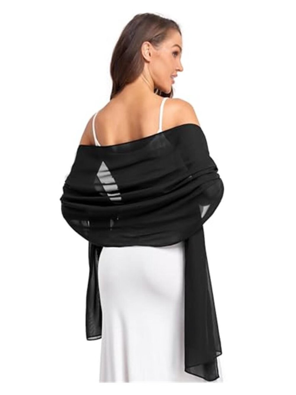 Shawl and Wrap for Evening Dresses Wedding Sheer Scarfs Women Scarve